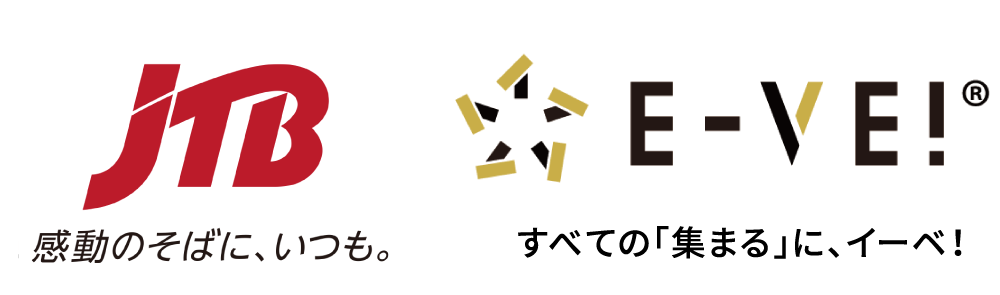 ロゴ画像：JTB、イーべ！